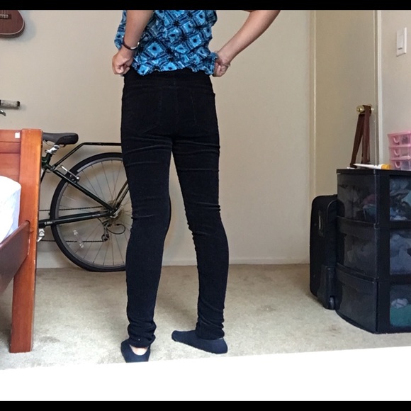 black corduroy jeans - Picture 3 of 4